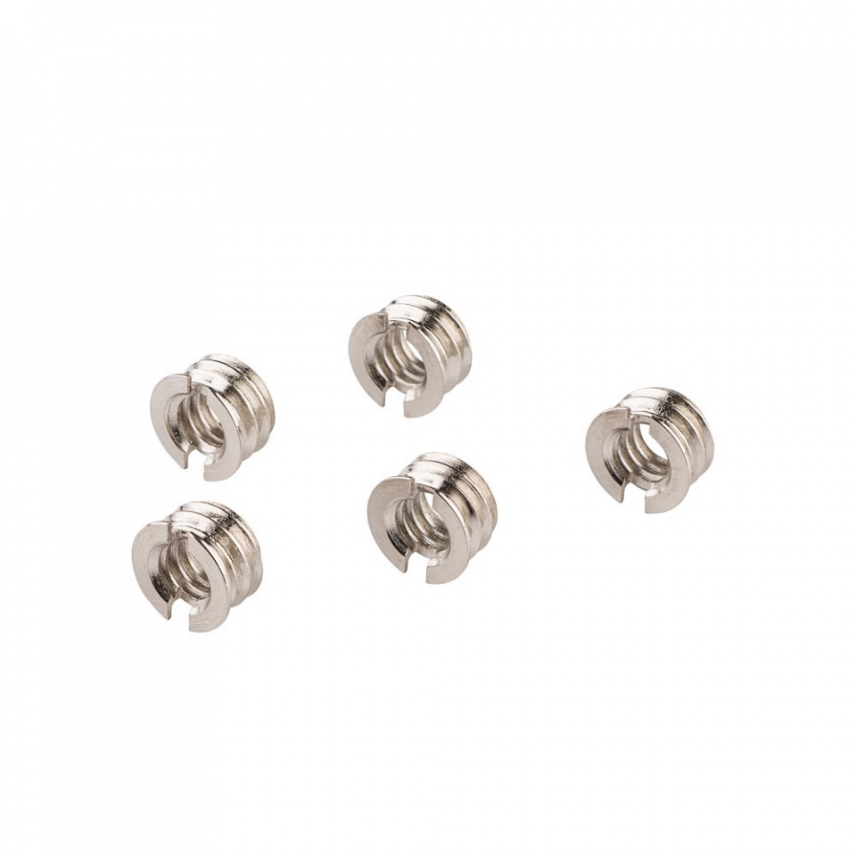 adapter-manfrotto--adapter-small-3-8-to-1-4-set-5-148kn-detail-01 Übergewinde 3/8" 1/4" 5 pcs.