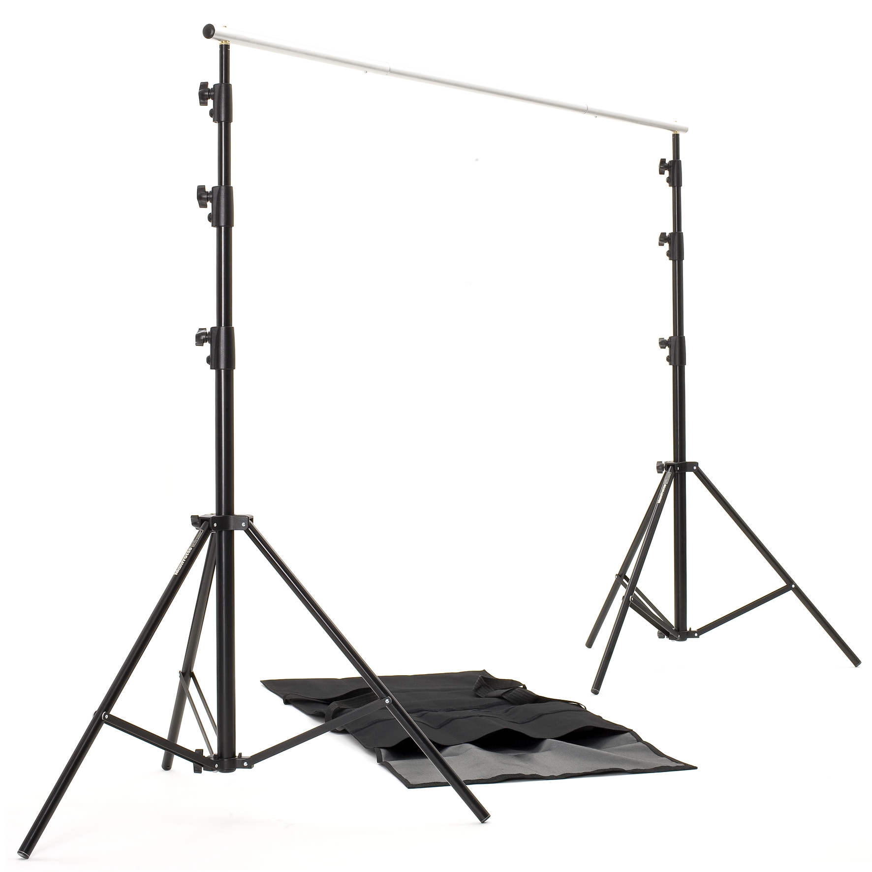 9997-Hedler-ProBackdrop-Set ProBackdrop bestehend aus: 2 St. Leuchtenstativen 3,66m luftgedämpft