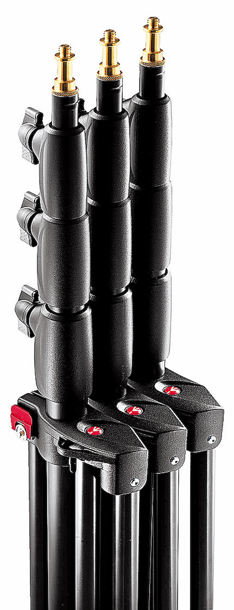 Master Alu Lampenstativ mit Luftfederung 3er-Set